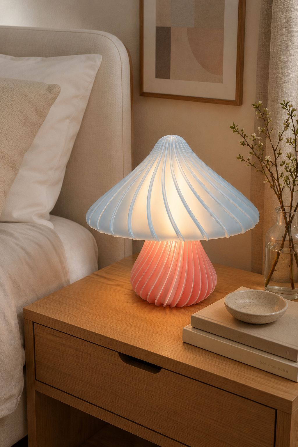 Spiral Glow Table Lamp